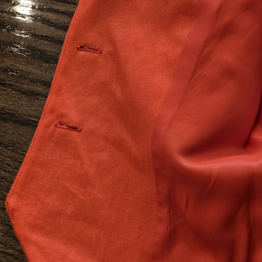 Karen Nicole New York Coral Red Skirt Suit - Picture 16 of 16